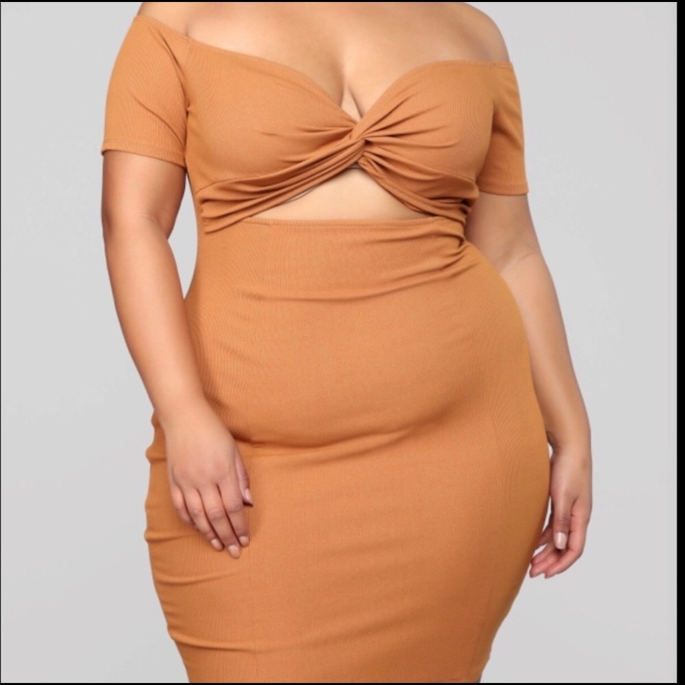 Fashion Nova Curve Plus Mini Dress - Summer 🔥